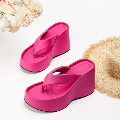Sandalias Mujer Plataforma Goma EVA Chancla Moda