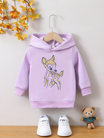Sudadera Niña Animados Canguro y Gato
