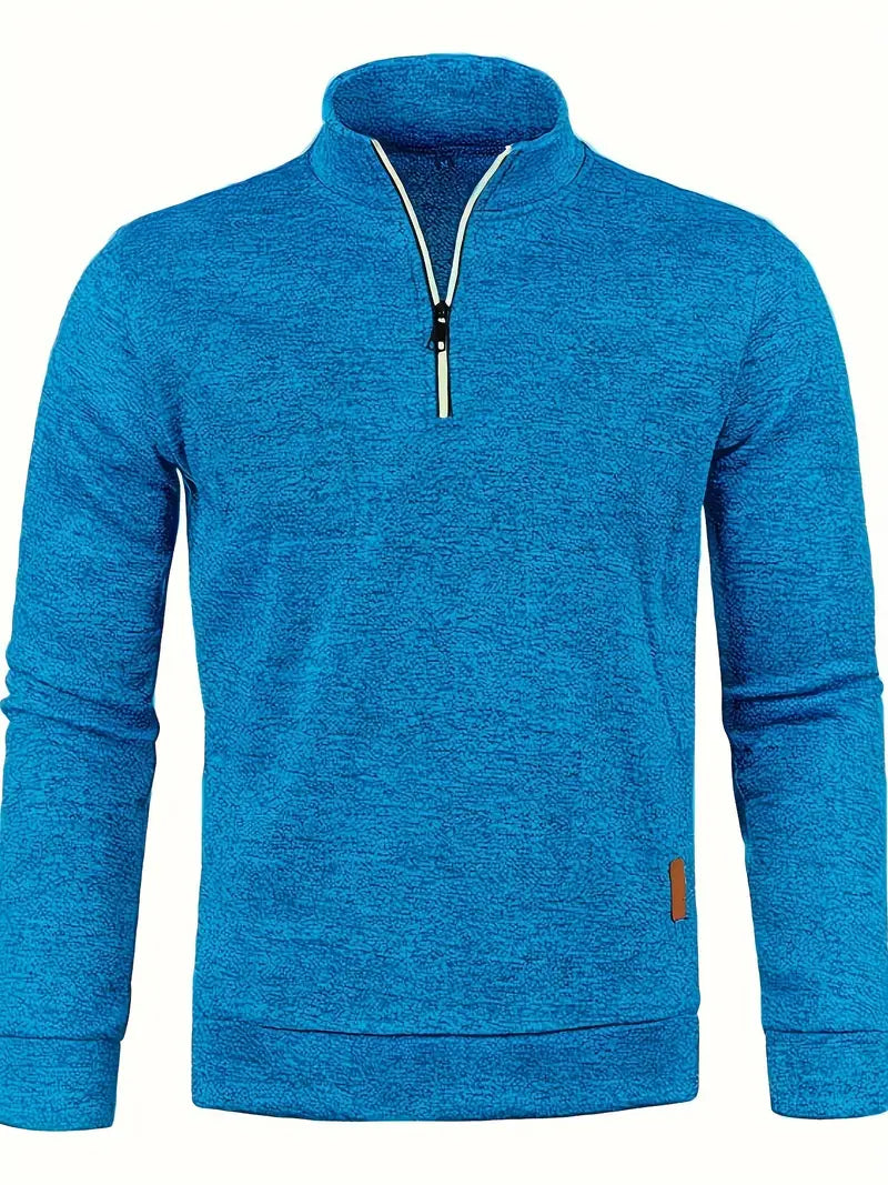 Sudadera Hombre Cremallera Minimalista