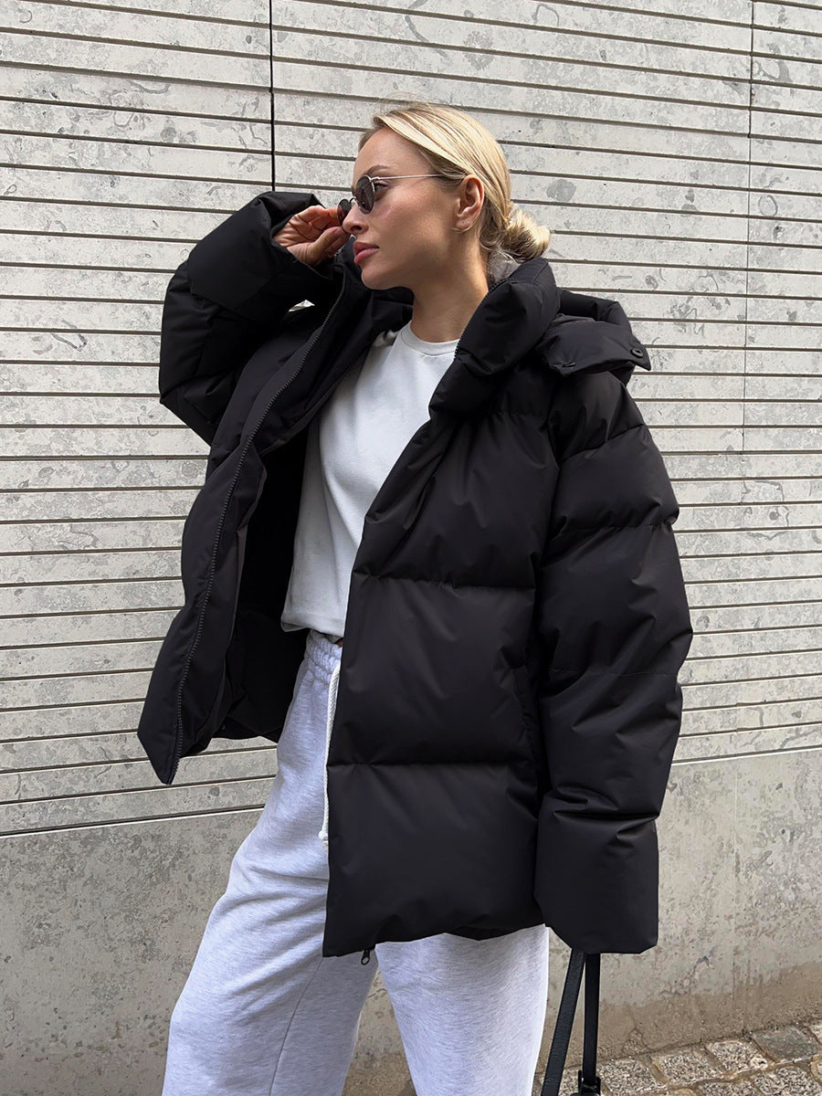 Chaqueta Invierno Acolchada Mujer Impermeable