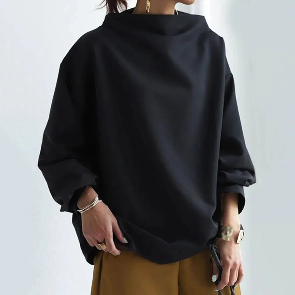 Jersey Mujer Manga Larga Estilo - Vestiria
