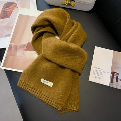 Bufanda Lana Suave Mujer Invierno