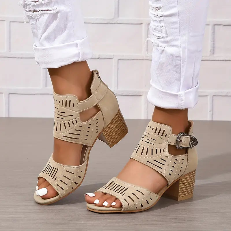 Sandalias Mujer Tacón Alto Elegantes