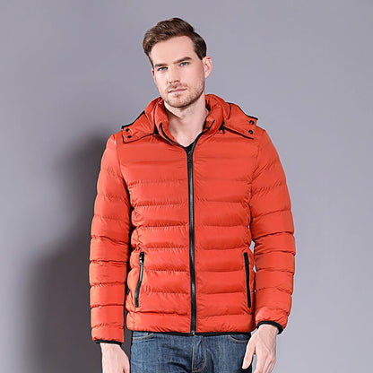 Chaqueta Hombre Acolchada Abultada Cálida