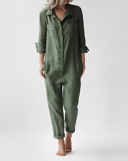 Mono Mujer Verde Oscuro Elegante - Vestiria