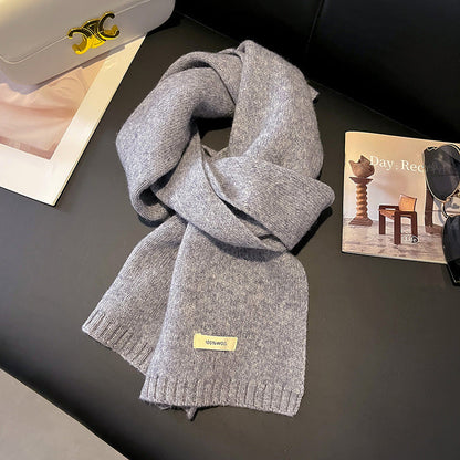 Bufanda Lana Suave Mujer Invierno