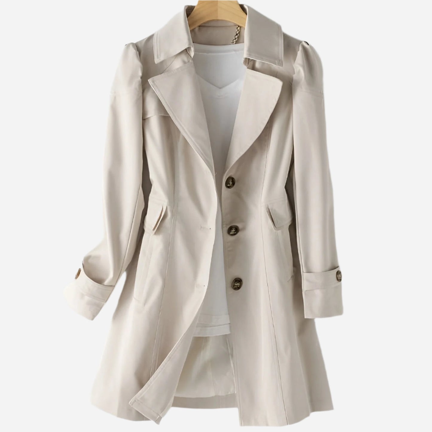 Abrigo Largo Mujer Invierno Clásico - Vestiria