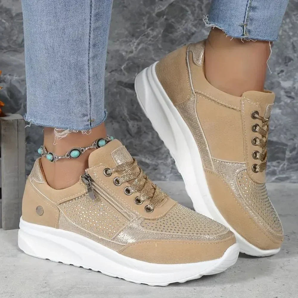 Zapatos Mujer de Tacón con Cremallera Elegantes - Vestiria