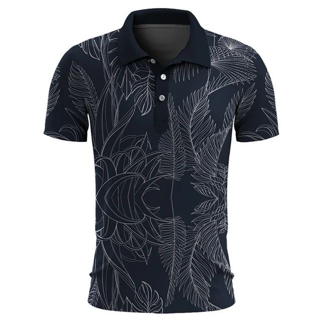 Camisa Polo Estampado Islas Moderna