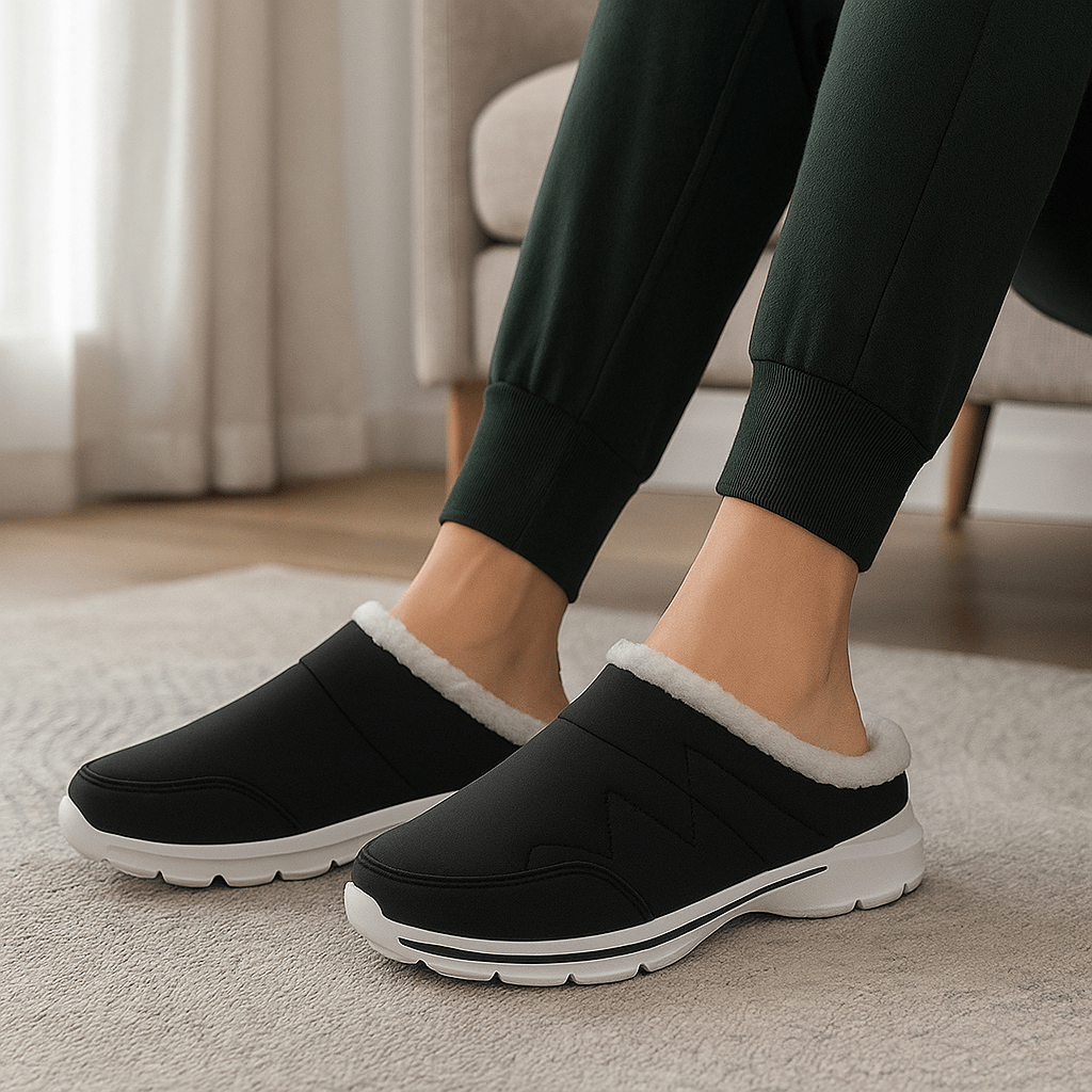 Pantuflas Mujer Peludas Suaves Sirel - Vestiria