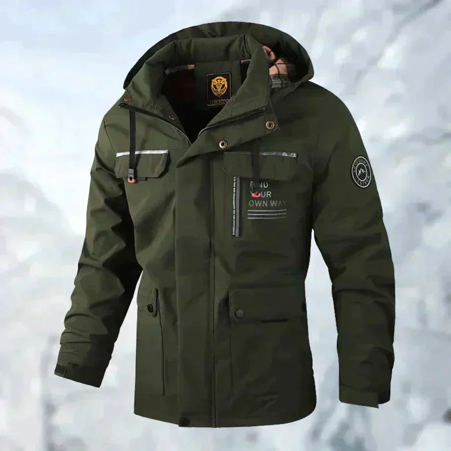 Chaqueta Deportiva Impermeable con Bolsillos