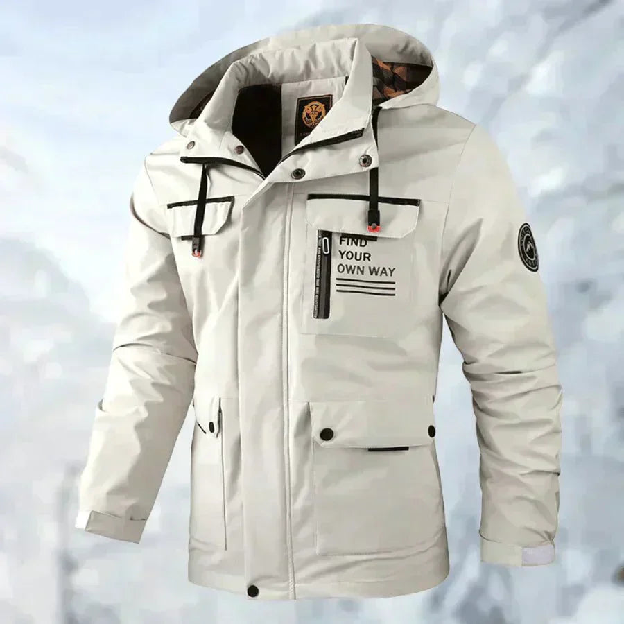 Chaqueta Deportiva Impermeable con Bolsillos
