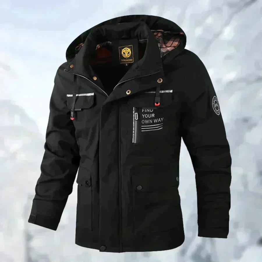 Chaqueta Deportiva Impermeable con Bolsillos