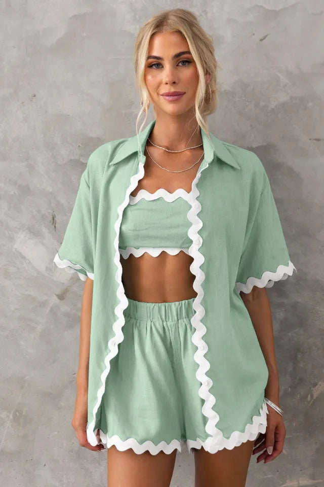 Traje de Verano Chic y Fresco