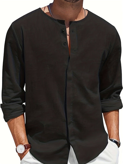 Camisa Playa Ligera y Fresca Hombre