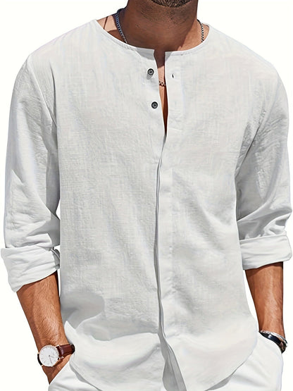 Camisa Playa Ligera y Fresca Hombre