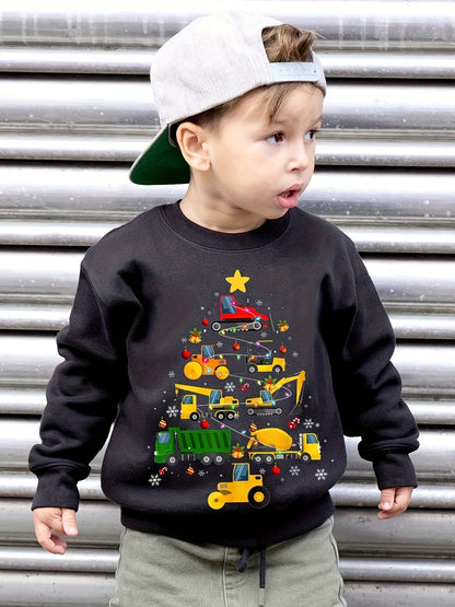 Jersey Navidad Niño Diseño Árbol Divertido