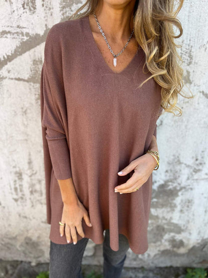 Sudadera Mujer Invierno Cuello Pico