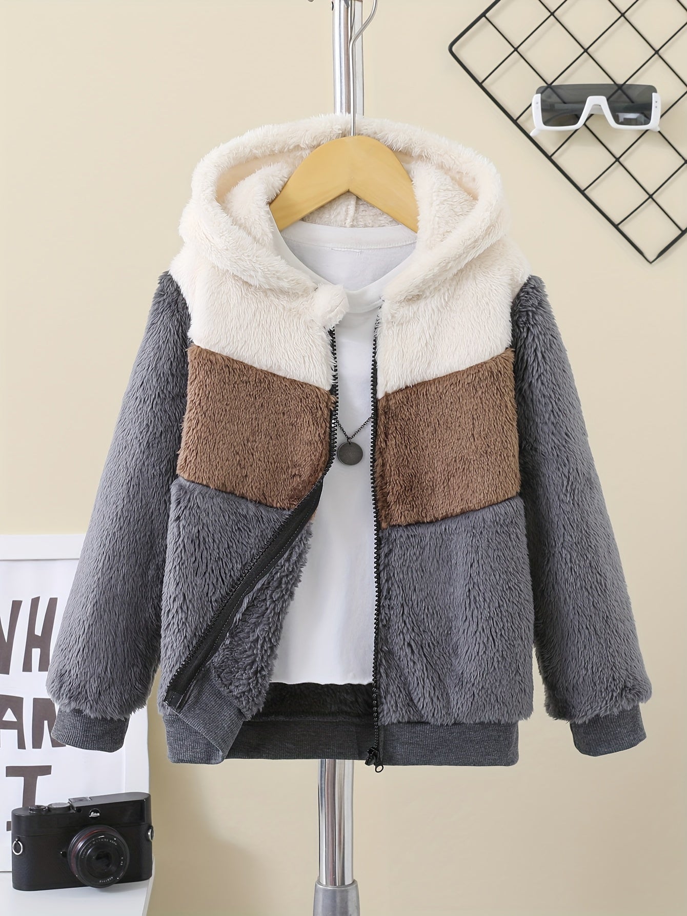 Chaqueta Niño Abultada Cremallera Capucha