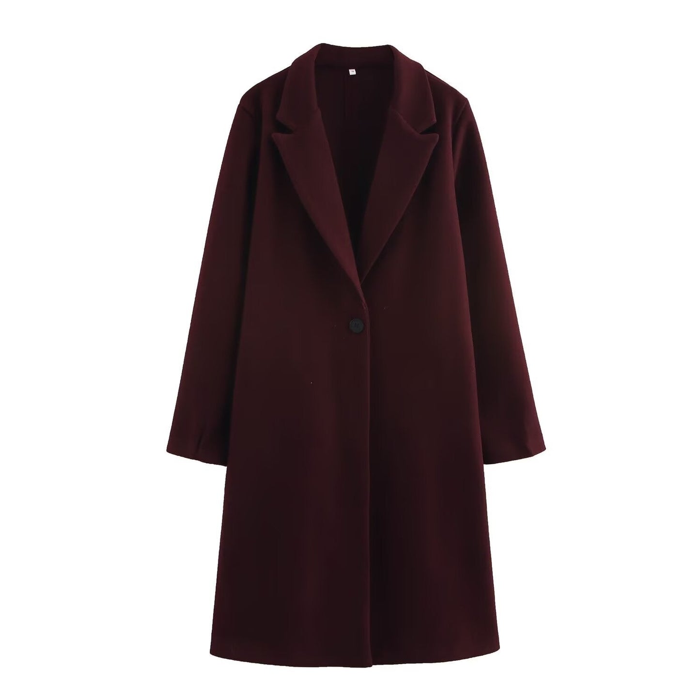 Chaquetón Mujer Elegante Clásico Largo