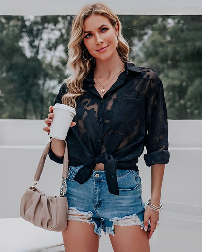 Blusa Mujer Elegante Estilo Actual