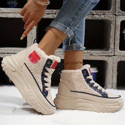 Botas Nieve Suaves de Piel