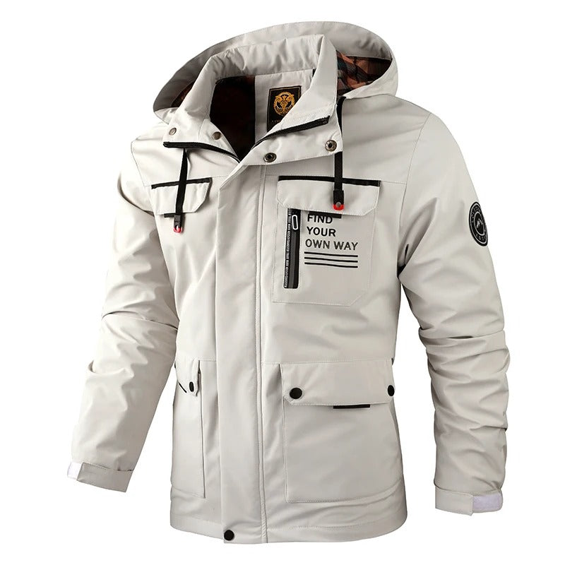 Chaqueta De Lluvia Ligera Impermeable - Vestiria