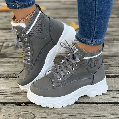 Botas Invierno Piel Sintética Aisladas