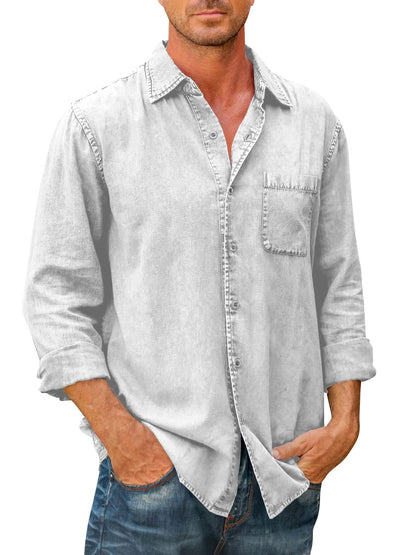 Camiseta Jeans Estilo Casual