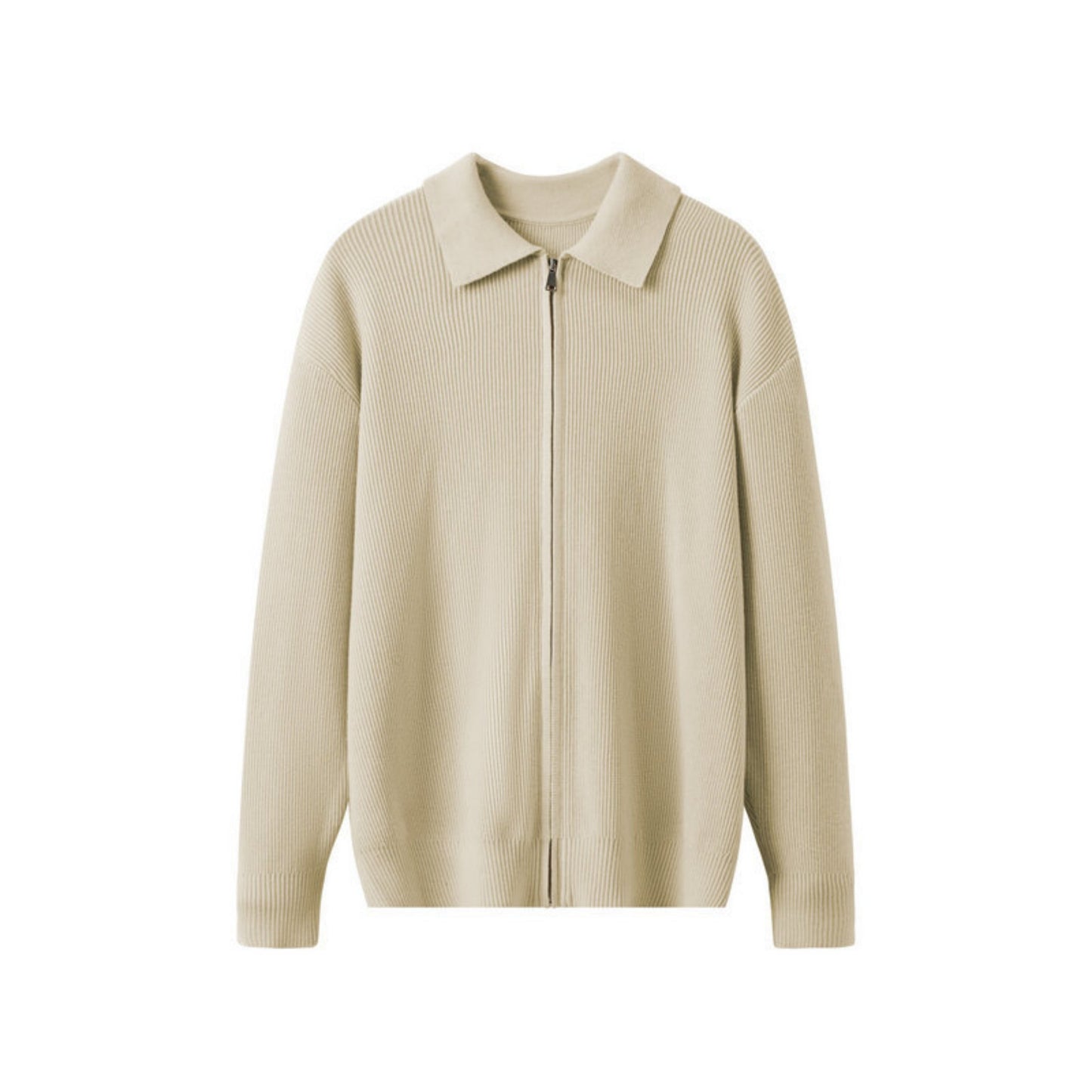 Jersey de punto cuello alto hombre