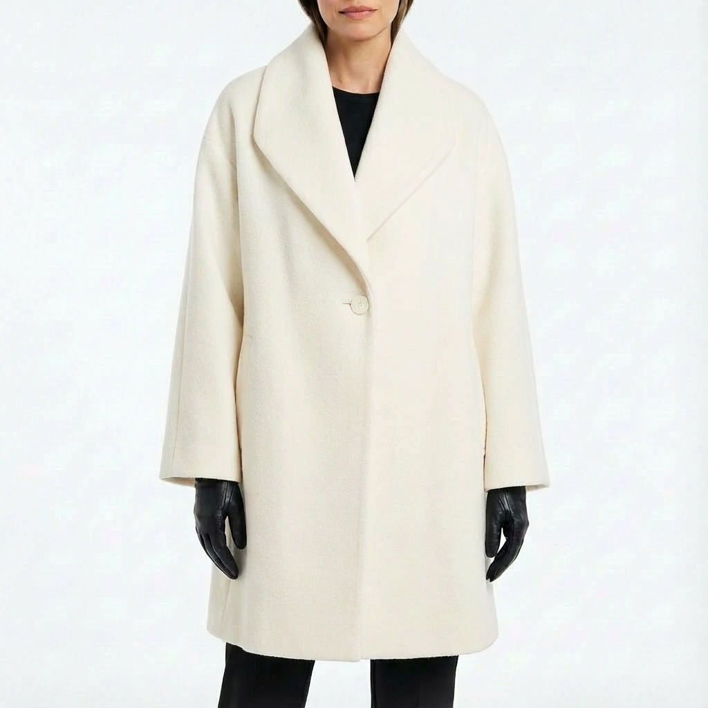 Abrigo Oversized Mujer Cálido y Amplio