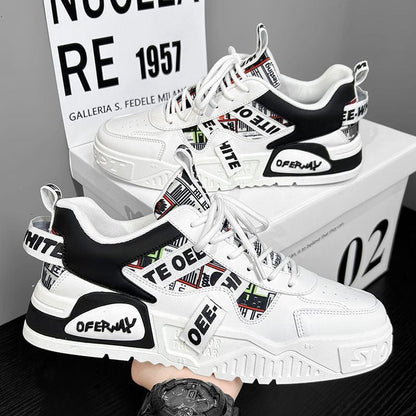 Zapatillas Hombre Suela Gruesa Diseño Urbano Moderno - Vestiria