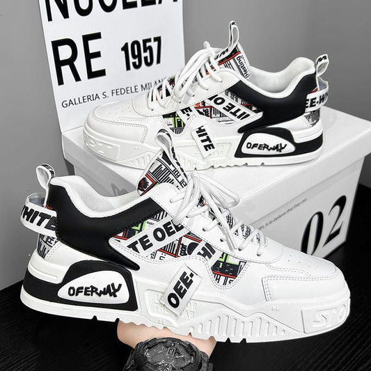 Zapatillas Hombre Suela Gruesa Diseño Urbano Moderno - Vestiria
