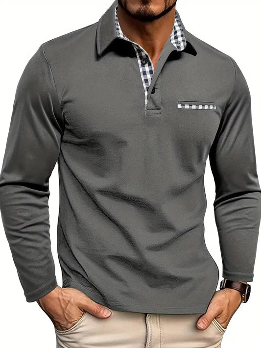 Polo Hombre Manga Larga Cálido Invierno - Vestiria
