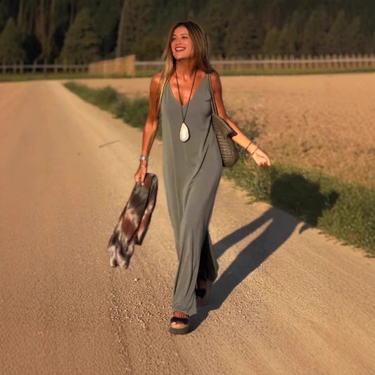 Vestido Largo Mujer Estilo Libre y Casual - Vestiria