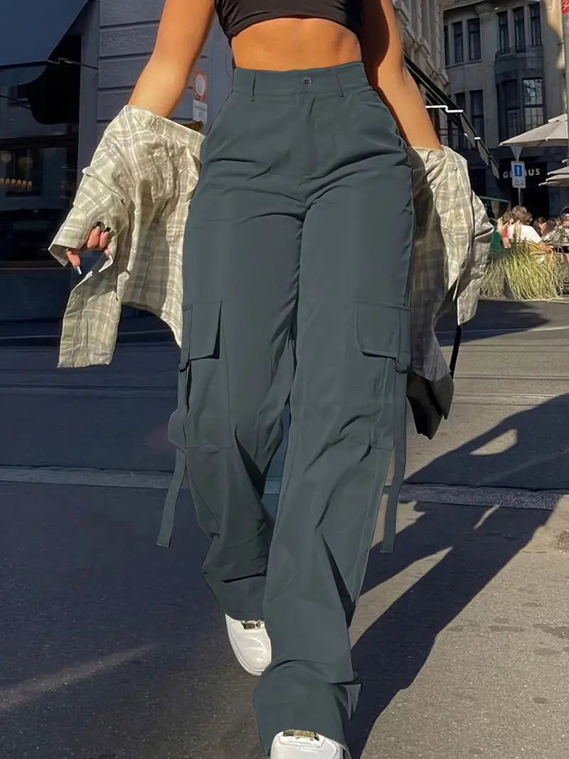 Pantalón Cargo Mujer Fashion