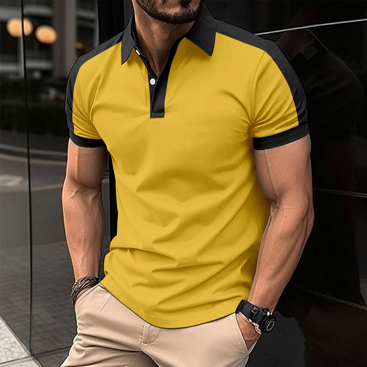 Camisa Hombre Polo Ligera Verano