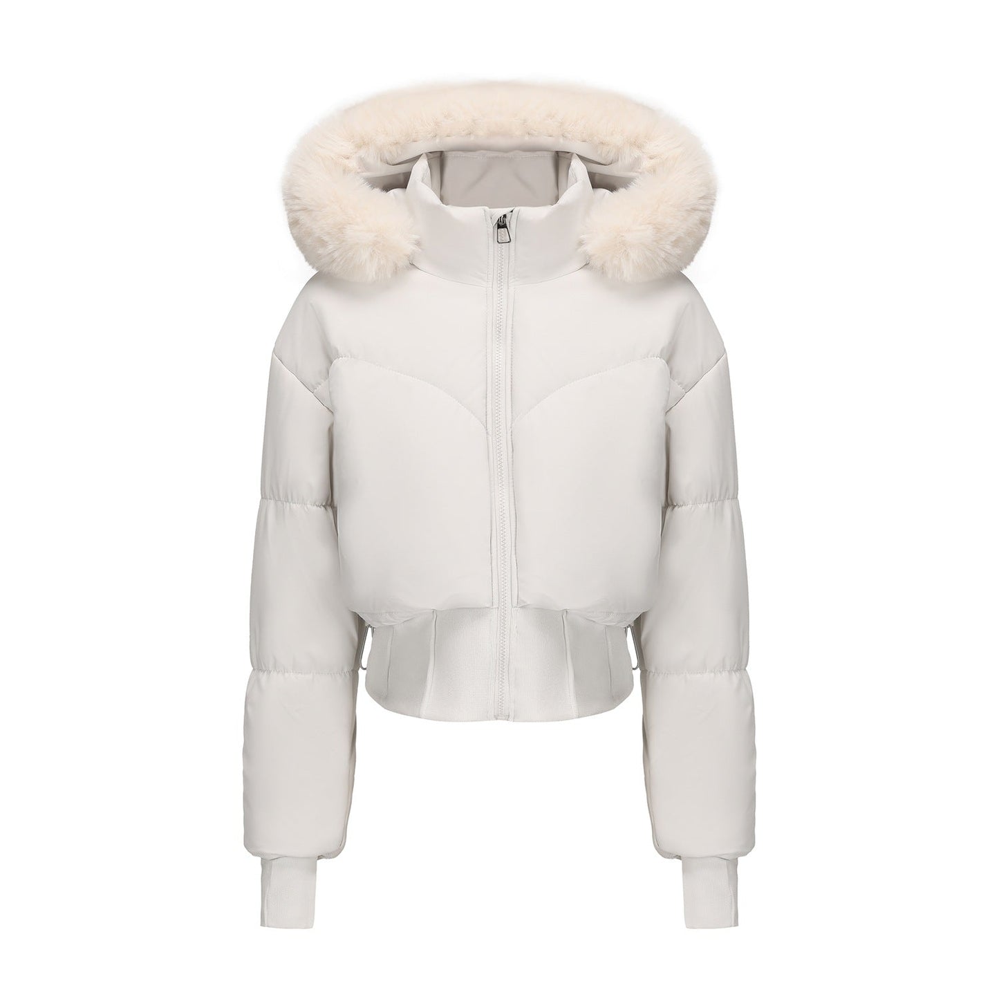 Chaqueta Mujer Capucha Ajustada