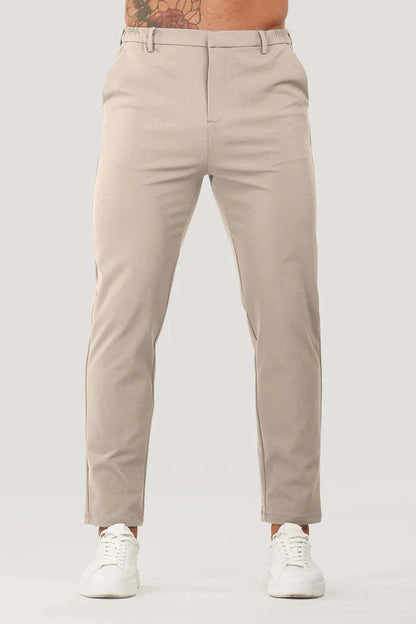 Pantalones Clásicos Hombre Elegantes