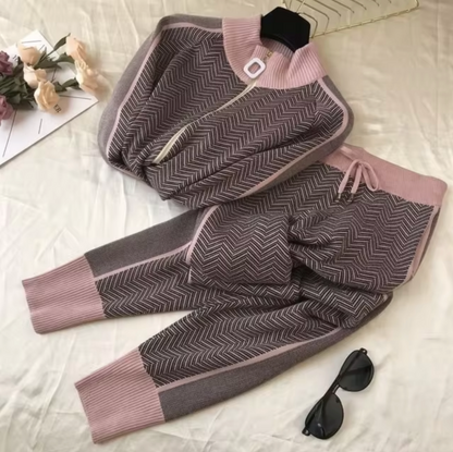 Conjunto Cárdigan y Pantalón Mujer Elegante
