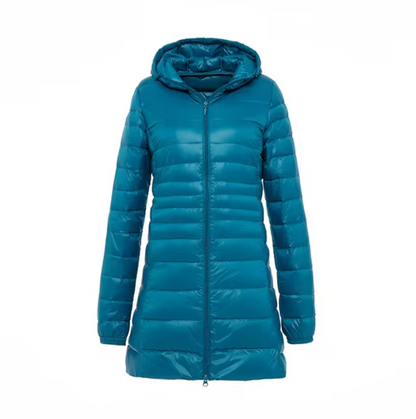 Abrigo Largo Acolchado Oversize Invierno