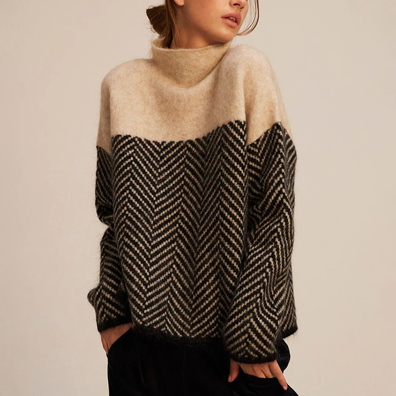 Jersey Invierno Mujer Grande Cuello Alto - Vestiria
