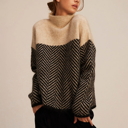 Jersey Invierno Mujer Grande Cuello Alto - Vestiria
