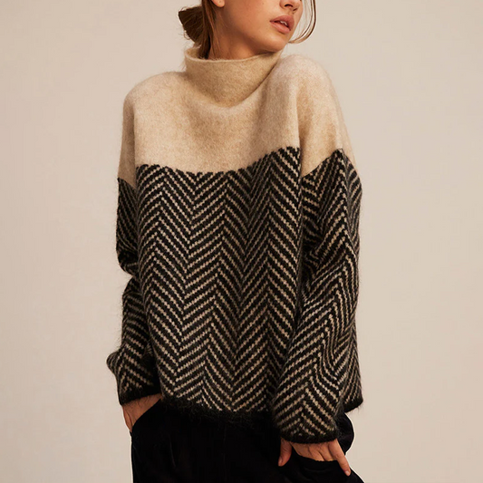 Jersey Invierno Mujer Grande Cuello Alto - Vestiria