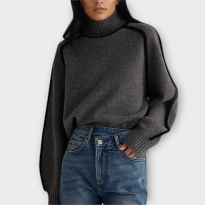Sudadera Mujer Invierno Cuello Alto Abrigo