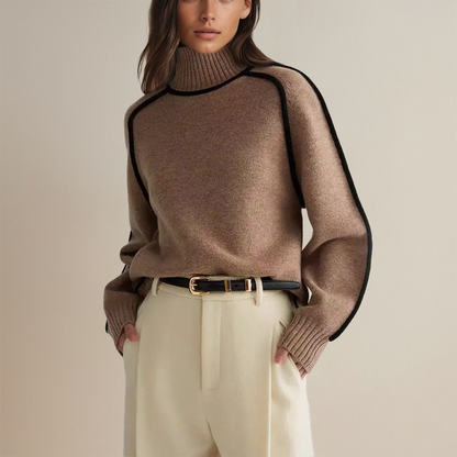 Jersey Cuello Alto Suave y Cálido