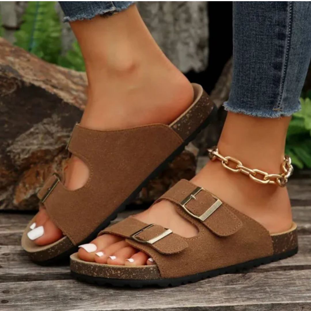 Sandalias de Verano Mujer Estilo Clásico y Cómodas - Vestiria