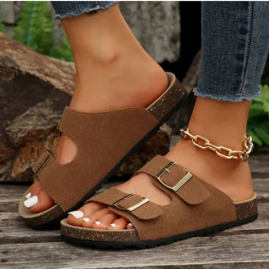 Sandalias de Verano Mujer Estilo Clásico y Cómodas - Vestiria
