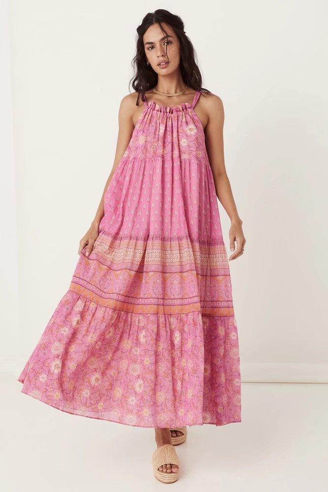 Vestido con Volantes Florales Elegante - Vestiria