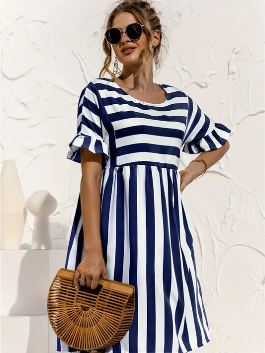 Vestido Chic Náutico Mujer - Vestiria